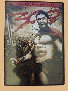 300 Full-Screen DVD Movie Action Historical
